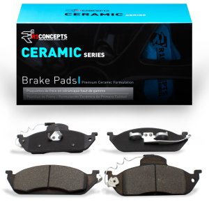Mercedes-Benz ML350 Brake Pads - Front - R1 Concepts - Ceramic - `98-`05